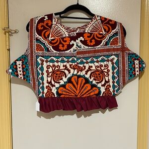 Custom Made Multicolor African Print Apparel. Medium